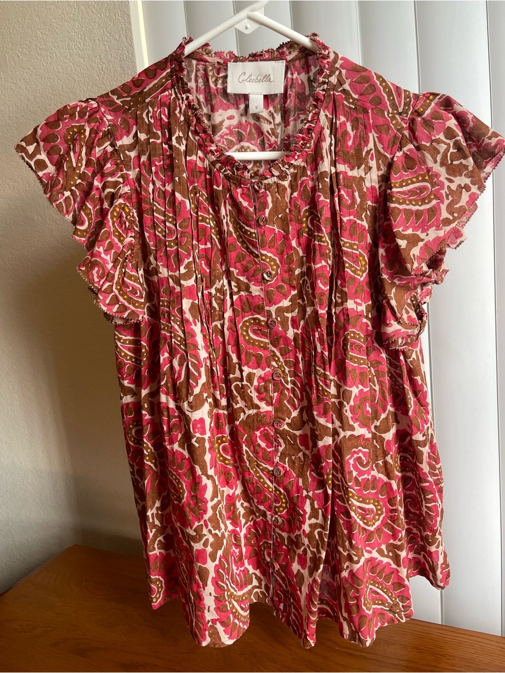 Cleobella Calla Blouse Aurora Small
